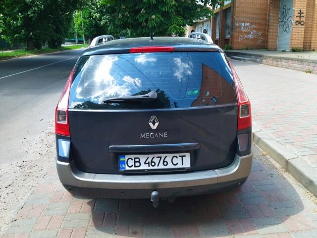 Серый Рено Меган, объемом двигателя 1.6 л и пробегом 335 тыс. км за 5650 $, фото 3 на Automoto.ua