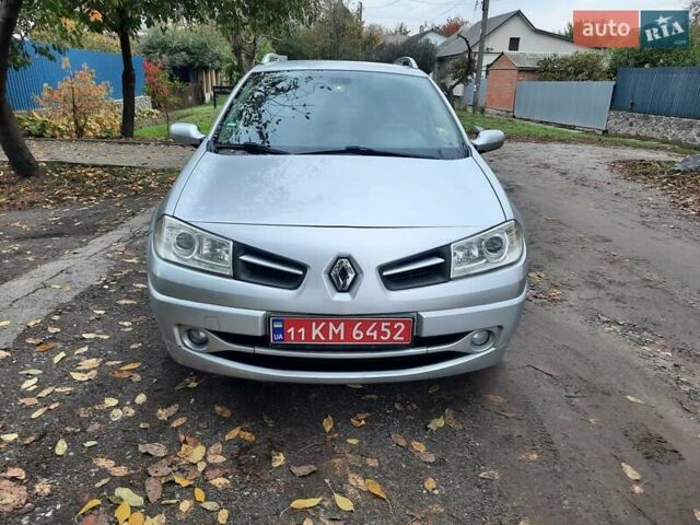 Серый Рено Меган, объемом двигателя 1.6 л и пробегом 224 тыс. км за 5850 $, фото 5 на Automoto.ua