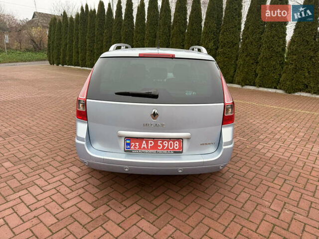 Сірий Рено Меган, об'ємом двигуна 1.6 л та пробігом 143 тис. км за 5700 $, фото 13 на Automoto.ua