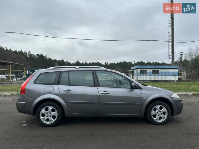 Сірий Рено Меган, об'ємом двигуна 1.6 л та пробігом 187 тис. км за 5600 $, фото 4 на Automoto.ua