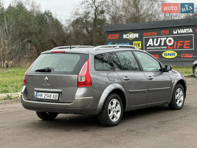 Сірий Рено Меган, об'ємом двигуна 1.6 л та пробігом 187 тис. км за 5600 $, фото 5 на Automoto.ua