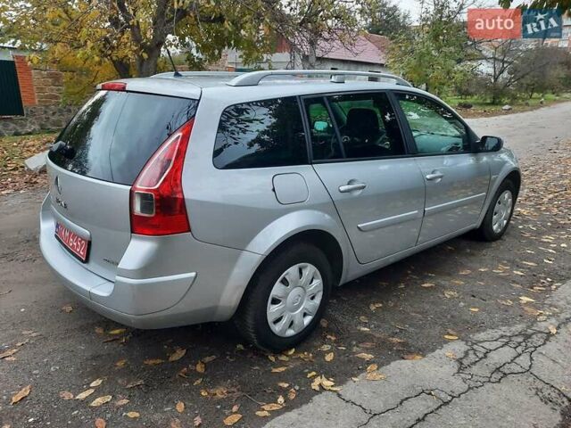 Серый Рено Меган, объемом двигателя 1.6 л и пробегом 224 тыс. км за 5850 $, фото 12 на Automoto.ua