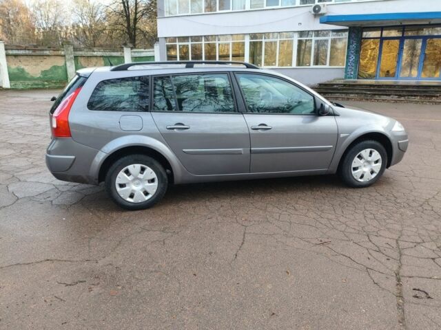 Серый Рено Меган, объемом двигателя 1.6 л и пробегом 185 тыс. км за 5600 $, фото 5 на Automoto.ua