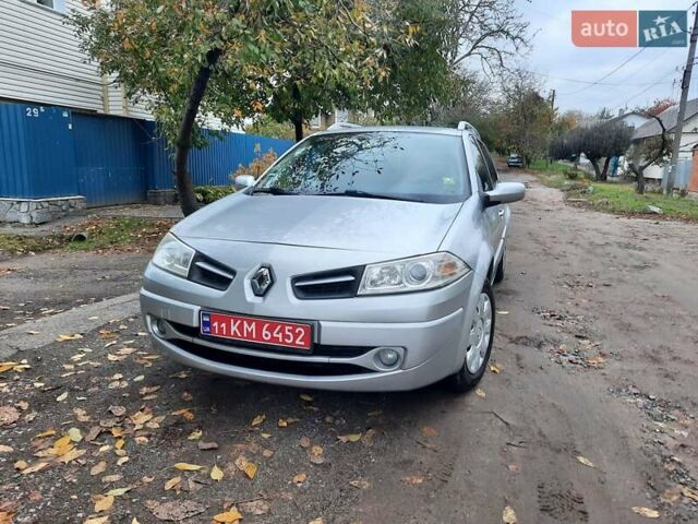 Серый Рено Меган, объемом двигателя 1.6 л и пробегом 224 тыс. км за 5850 $, фото 4 на Automoto.ua