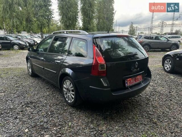 Серый Рено Меган, объемом двигателя 1.6 л и пробегом 193 тыс. км за 5999 $, фото 1 на Automoto.ua