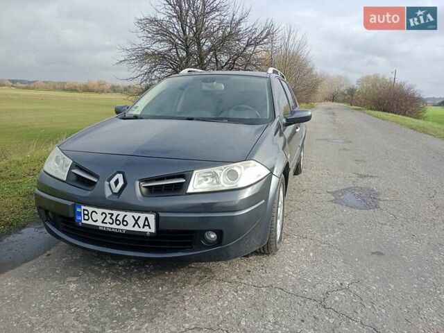 Серый Рено Меган, объемом двигателя 1.5 л и пробегом 205 тыс. км за 5950 $, фото 1 на Automoto.ua