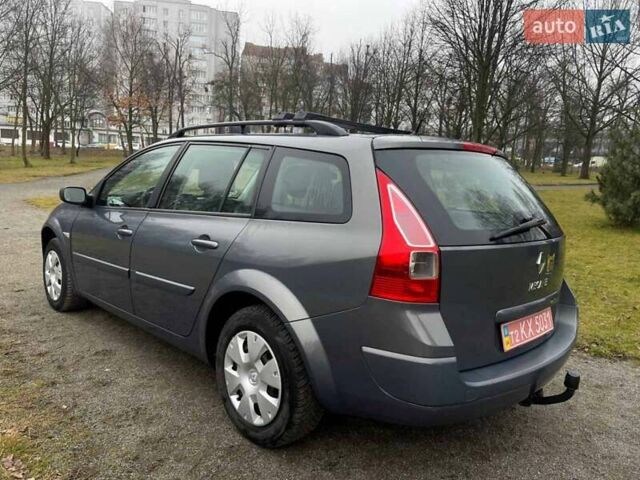 Серый Рено Меган, объемом двигателя 1.6 л и пробегом 239 тыс. км за 5400 $, фото 6 на Automoto.ua