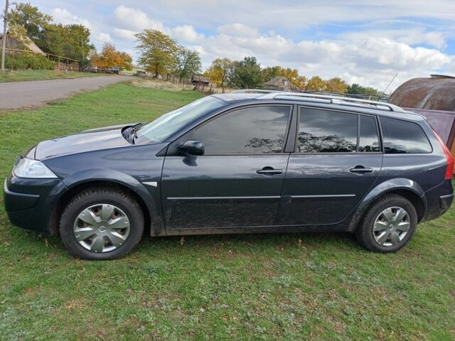 Серый Рено Меган, объемом двигателя 1.6 л и пробегом 211 тыс. км за 5800 $, фото 6 на Automoto.ua