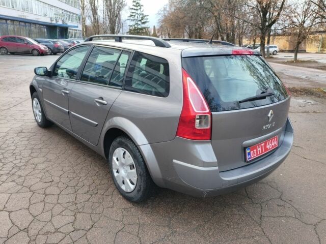 Серый Рено Меган, объемом двигателя 1.6 л и пробегом 185 тыс. км за 5600 $, фото 8 на Automoto.ua