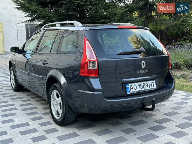 Серый Рено Меган, объемом двигателя 1.6 л и пробегом 255 тыс. км за 3999 $, фото 5 на Automoto.ua