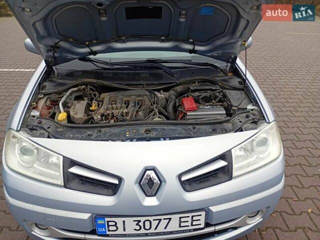 Сірий Рено Меган, об'ємом двигуна 1.6 л та пробігом 342 тис. км за 5500 $, фото 8 на Automoto.ua