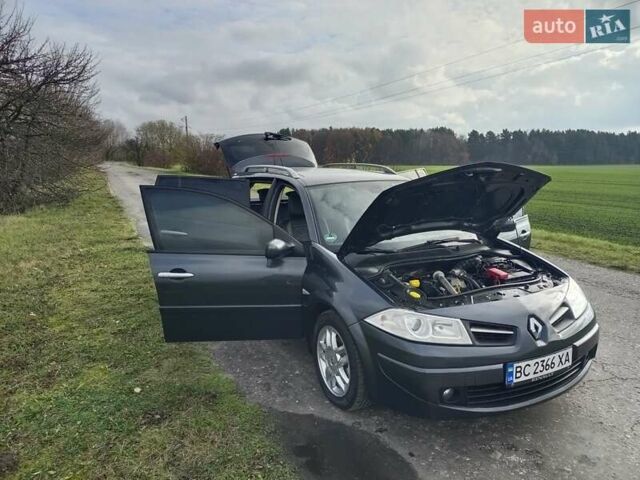 Серый Рено Меган, объемом двигателя 1.5 л и пробегом 205 тыс. км за 5950 $, фото 18 на Automoto.ua