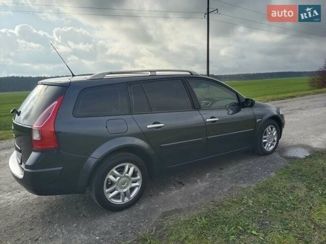 Серый Рено Меган, объемом двигателя 1.5 л и пробегом 205 тыс. км за 5950 $, фото 12 на Automoto.ua