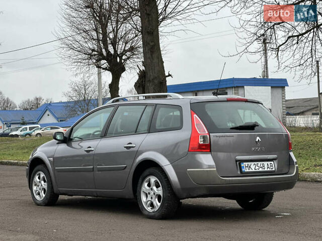 Сірий Рено Меган, об'ємом двигуна 1.6 л та пробігом 187 тис. км за 5600 $, фото 7 на Automoto.ua