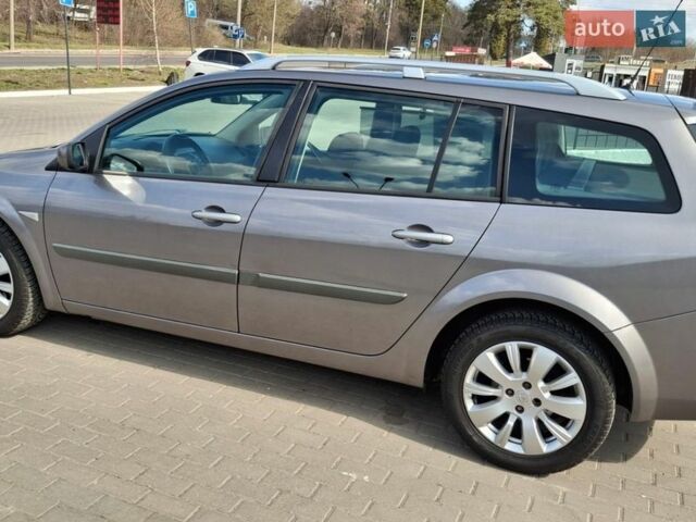 Серый Рено Меган, объемом двигателя 1.6 л и пробегом 189 тыс. км за 5450 $, фото 11 на Automoto.ua