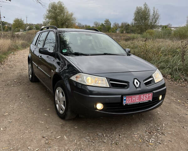Серый Рено Меган, объемом двигателя 1.6 л и пробегом 217 тыс. км за 5350 $, фото 8 на Automoto.ua