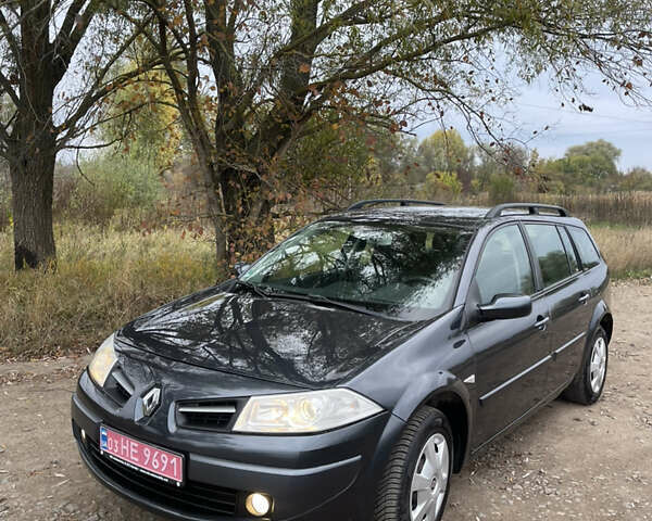 Серый Рено Меган, объемом двигателя 1.6 л и пробегом 217 тыс. км за 5350 $, фото 11 на Automoto.ua
