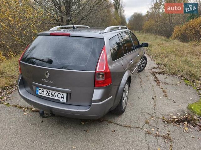 Серый Рено Меган, объемом двигателя 2 л и пробегом 256 тыс. км за 6600 $, фото 15 на Automoto.ua
