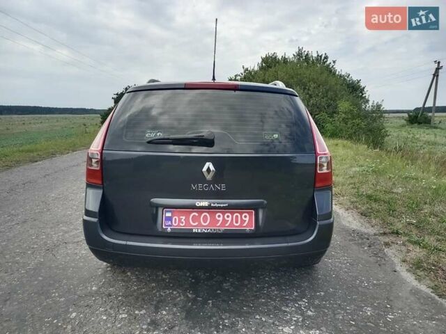 Серый Рено Меган, объемом двигателя 1.5 л и пробегом 205 тыс. км за 5950 $, фото 6 на Automoto.ua