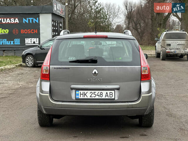 Сірий Рено Меган, об'ємом двигуна 1.6 л та пробігом 187 тис. км за 5600 $, фото 6 на Automoto.ua