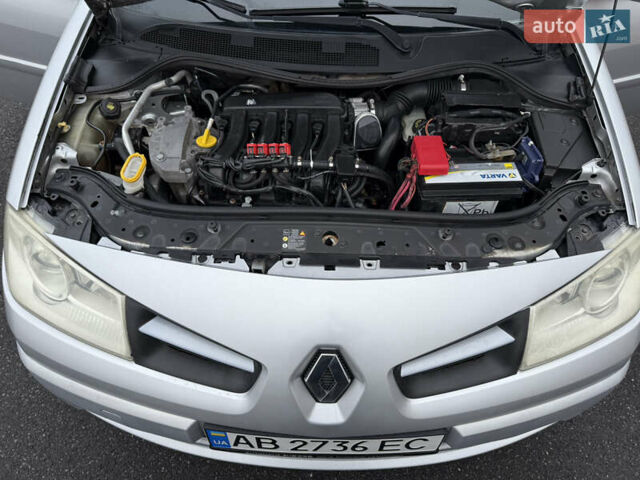 Серый Рено Меган, объемом двигателя 1.6 л и пробегом 213 тыс. км за 5100 $, фото 48 на Automoto.ua
