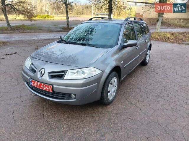Сірий Рено Меган, об'ємом двигуна 1.6 л та пробігом 185 тис. км за 5600 $, фото 1 на Automoto.ua