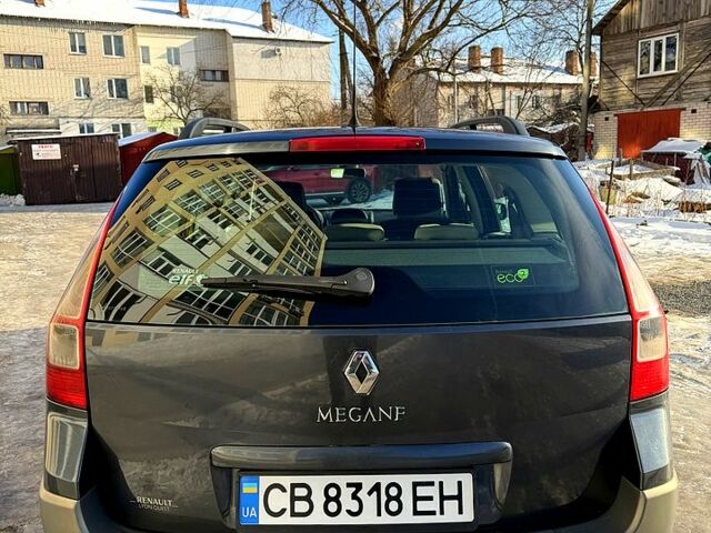 Серый Рено Меган, объемом двигателя 1.5 л и пробегом 25100 тыс. км за 4750 $, фото 3 на Automoto.ua