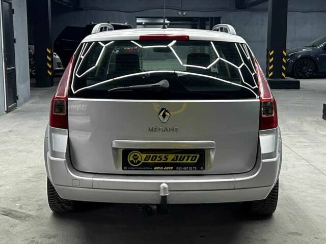 Серый Рено Меган, объемом двигателя 1.9 л и пробегом 224 тыс. км за 7000 $, фото 4 на Automoto.ua