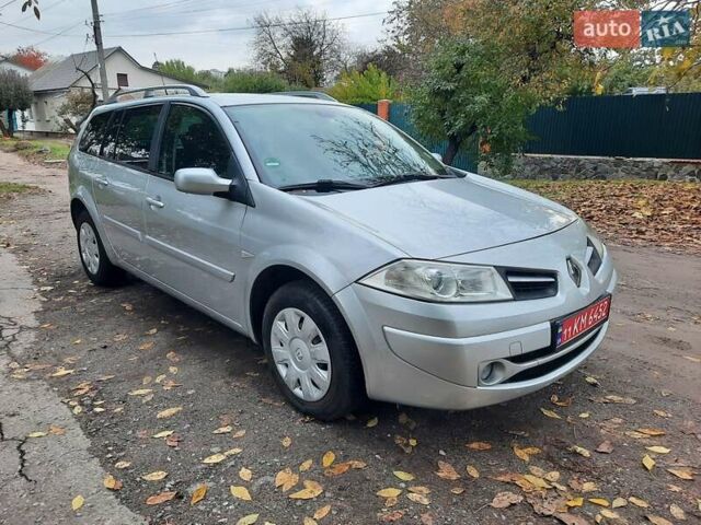 Серый Рено Меган, объемом двигателя 1.6 л и пробегом 224 тыс. км за 5850 $, фото 7 на Automoto.ua