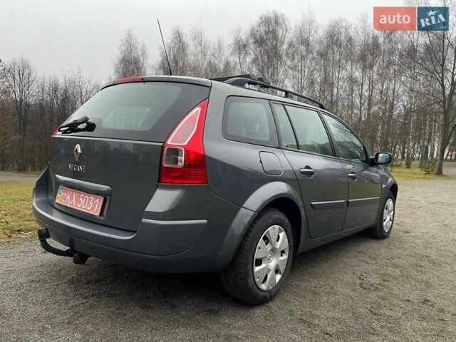 Серый Рено Меган, объемом двигателя 1.6 л и пробегом 236 тыс. км за 5400 $, фото 5 на Automoto.ua