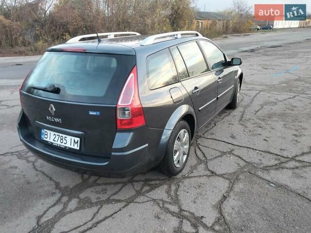 Серый Рено Меган, объемом двигателя 1.6 л и пробегом 183 тыс. км за 6200 $, фото 11 на Automoto.ua