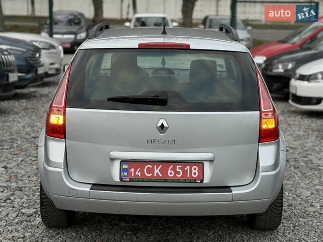 Серый Рено Меган, объемом двигателя 1.6 л и пробегом 156 тыс. км за 6850 $, фото 6 на Automoto.ua