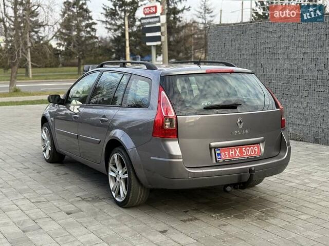 Серый Рено Меган, объемом двигателя 1.6 л и пробегом 195 тыс. км за 5750 $, фото 15 на Automoto.ua