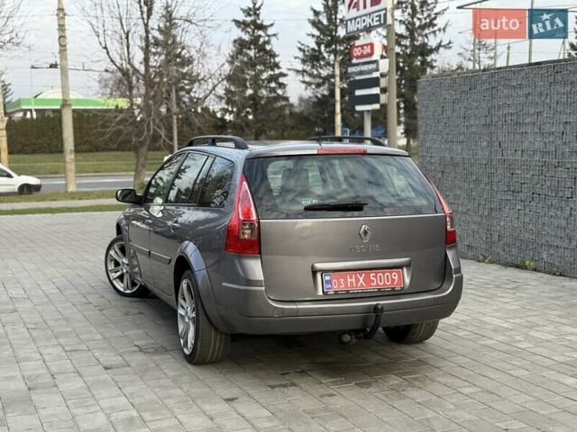 Серый Рено Меган, объемом двигателя 1.6 л и пробегом 195 тыс. км за 5750 $, фото 10 на Automoto.ua