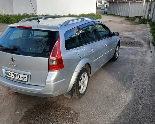 Серый Рено Меган, объемом двигателя 1.6 л и пробегом 199 тыс. км за 4900 $, фото 3 на Automoto.ua