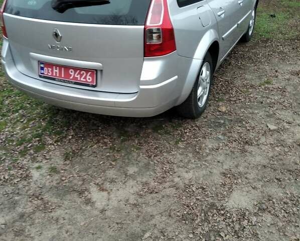 Серый Рено Меган, объемом двигателя 1.6 л и пробегом 178 тыс. км за 5900 $, фото 13 на Automoto.ua