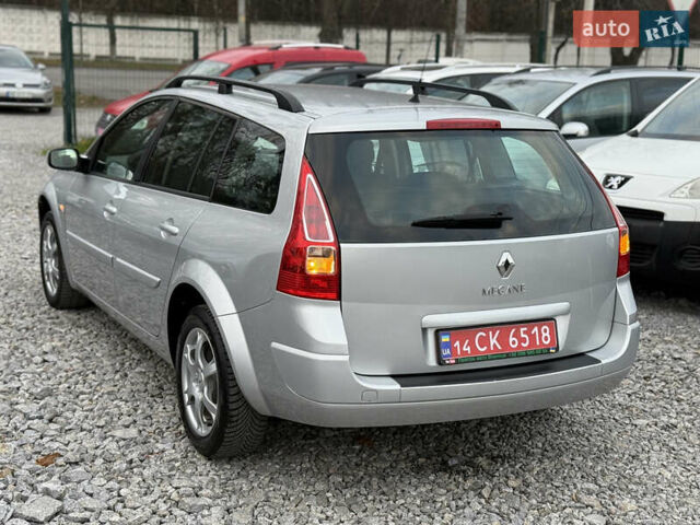 Серый Рено Меган, объемом двигателя 1.6 л и пробегом 156 тыс. км за 6850 $, фото 7 на Automoto.ua