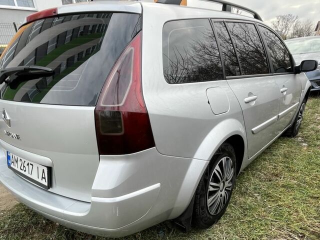 Серый Рено Меган, объемом двигателя 1.6 л и пробегом 248 тыс. км за 4500 $, фото 2 на Automoto.ua