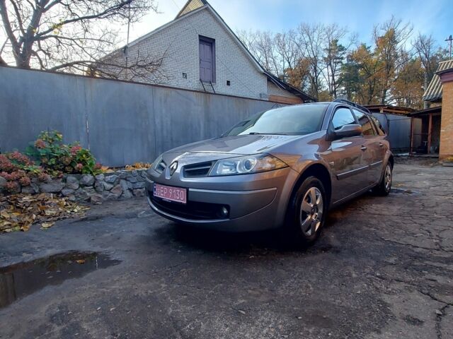 Серый Рено Меган, объемом двигателя 1.6 л и пробегом 226 тыс. км за 5900 $, фото 9 на Automoto.ua