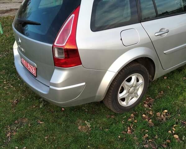 Серый Рено Меган, объемом двигателя 1.6 л и пробегом 178 тыс. км за 5900 $, фото 6 на Automoto.ua