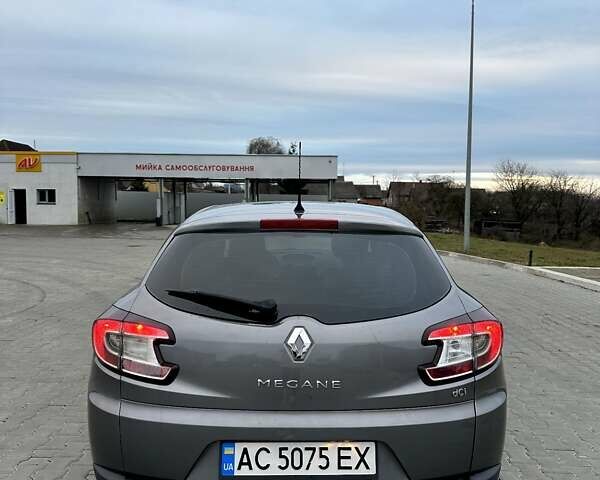 Сірий Рено Меган, об'ємом двигуна 1.46 л та пробігом 220 тис. км за 7190 $, фото 8 на Automoto.ua