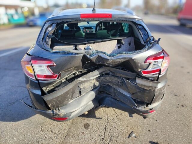 Серый Рено Меган, объемом двигателя 1.4 л и пробегом 188 тыс. км за 3200 $, фото 1 на Automoto.ua