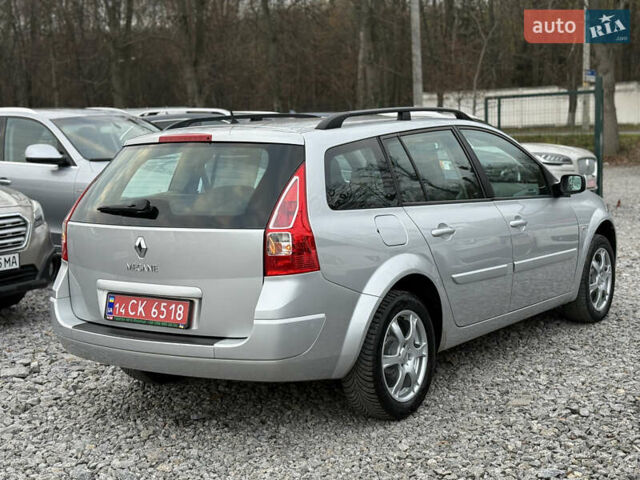 Серый Рено Меган, объемом двигателя 1.6 л и пробегом 156 тыс. км за 6850 $, фото 8 на Automoto.ua