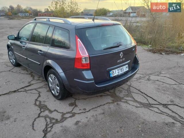 Серый Рено Меган, объемом двигателя 1.6 л и пробегом 183 тыс. км за 6200 $, фото 10 на Automoto.ua