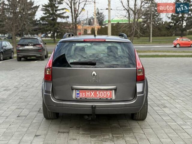 Серый Рено Меган, объемом двигателя 1.6 л и пробегом 195 тыс. км за 5850 $, фото 14 на Automoto.ua
