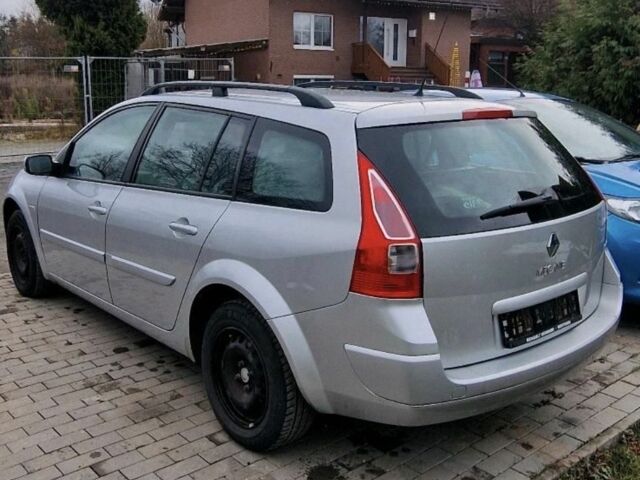 Серый Рено Меган, объемом двигателя 1.6 л и пробегом 204 тыс. км за 6200 $, фото 1 на Automoto.ua