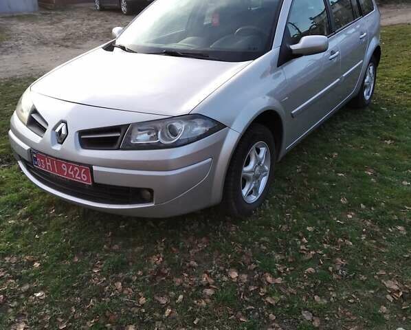 Серый Рено Меган, объемом двигателя 1.6 л и пробегом 178 тыс. км за 5900 $, фото 1 на Automoto.ua