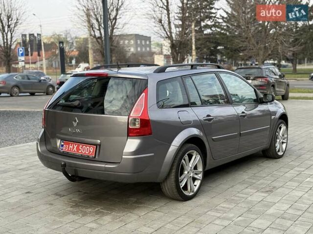 Серый Рено Меган, объемом двигателя 1.6 л и пробегом 195 тыс. км за 5850 $, фото 15 на Automoto.ua