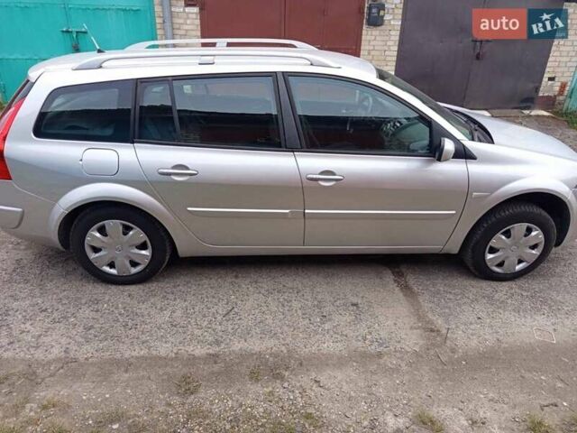 Серый Рено Меган, объемом двигателя 1.6 л и пробегом 198 тыс. км за 5800 $, фото 7 на Automoto.ua