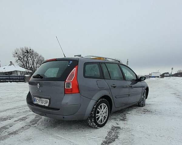 Серый Рено Меган, объемом двигателя 1.6 л и пробегом 223 тыс. км за 5800 $, фото 6 на Automoto.ua